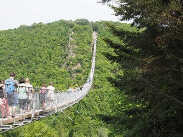 hanging bridge near Cochem